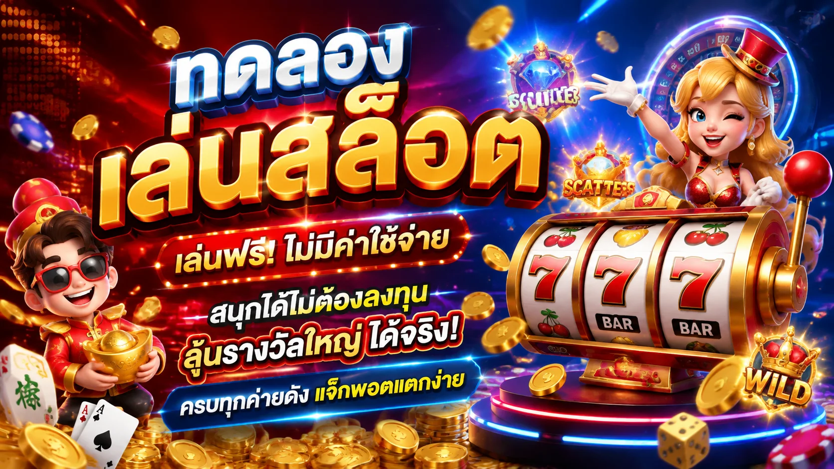 ทดลองเล่นสล็อตฟรี ALLNEW999 ทุกค่ายชั้นนำ ไม่ต้องสมัครที่ unew9.club